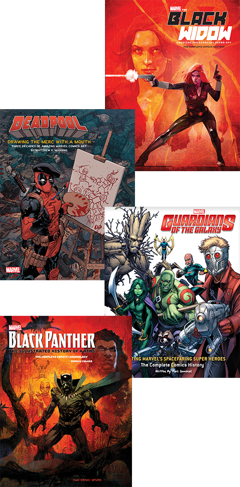 Marvel Comics Art Books Collection (Prototype Shown) View 5