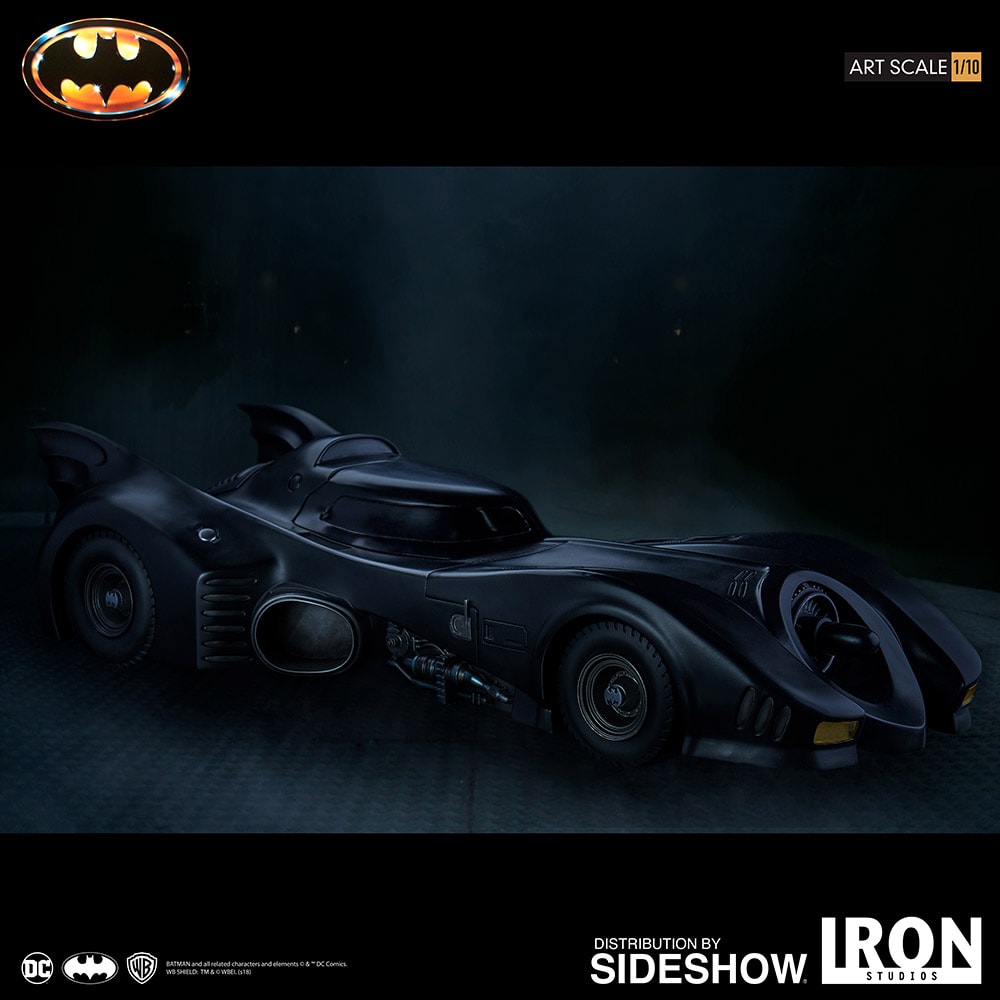 DC Comics Batmobile 1:10 Scale Statue  (Prototype Shown) View 1