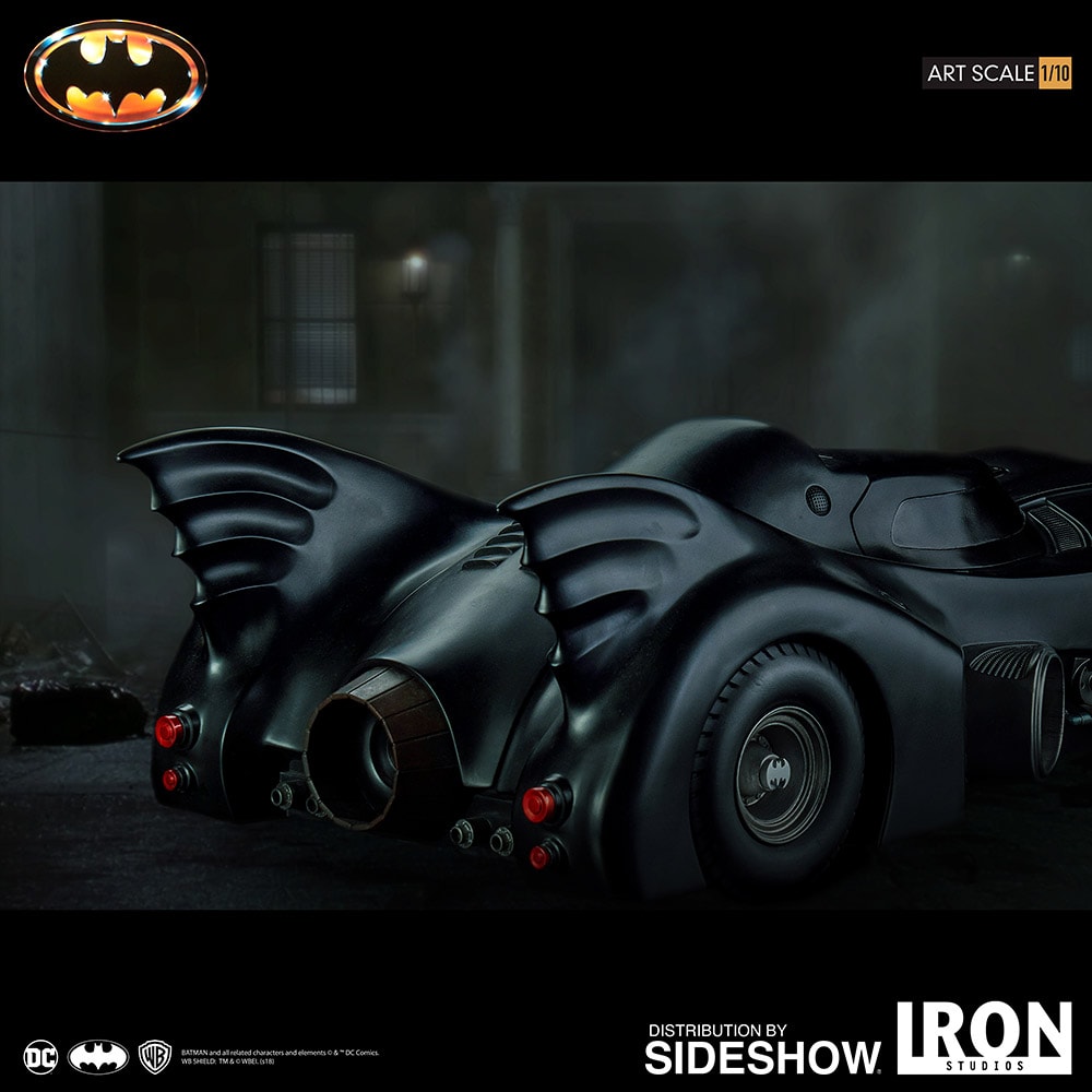 DC Comics Batmobile 1:10 Scale Statue  (Prototype Shown) View 3
