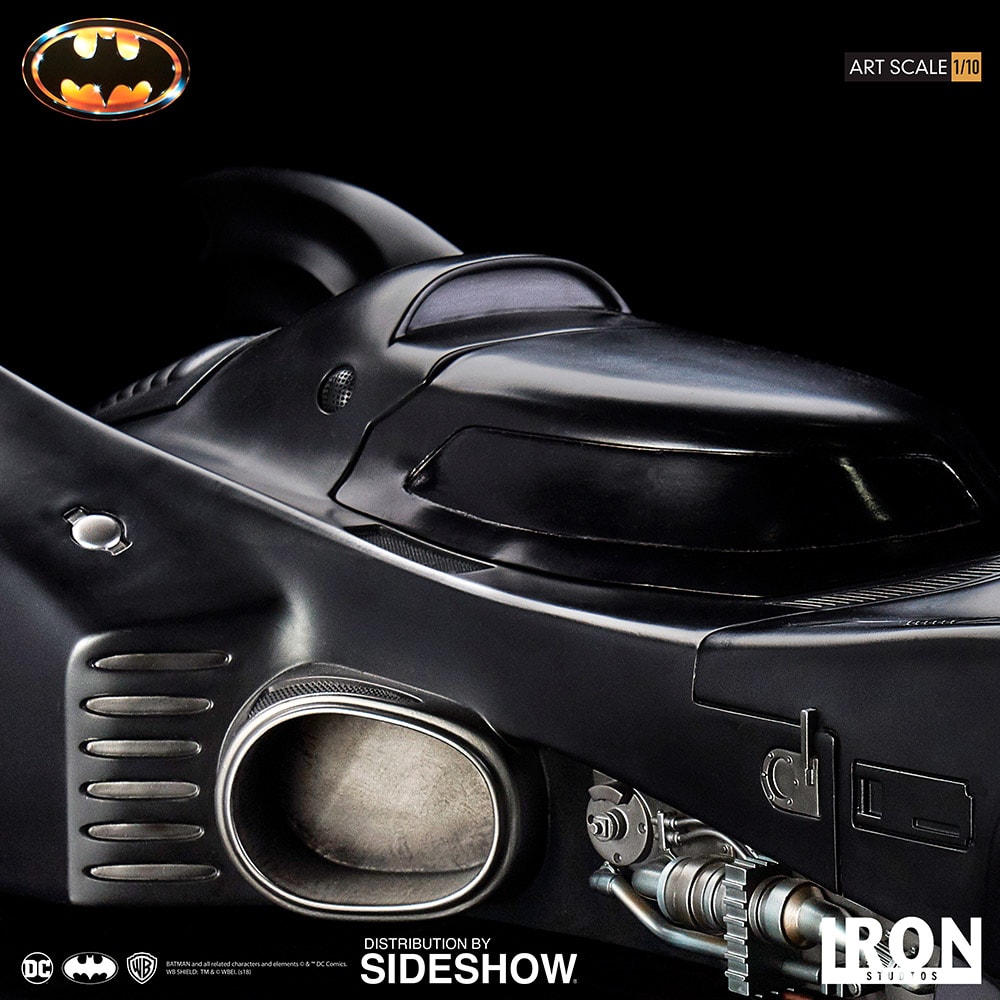 DC Comics Batmobile 1:10 Scale Statue  (Prototype Shown) View 7