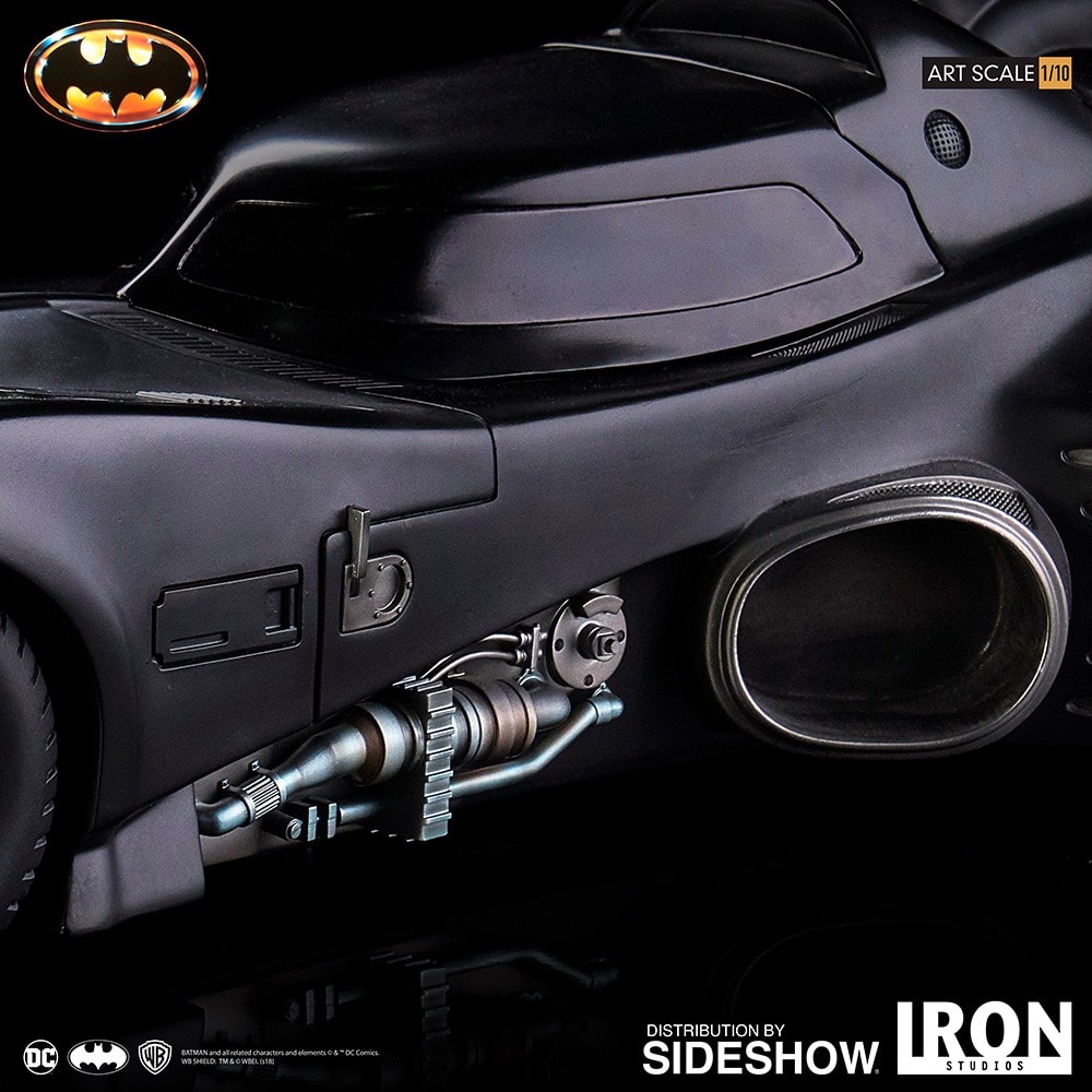 DC Comics Batmobile 1:10 Scale Statue  (Prototype Shown) View 8