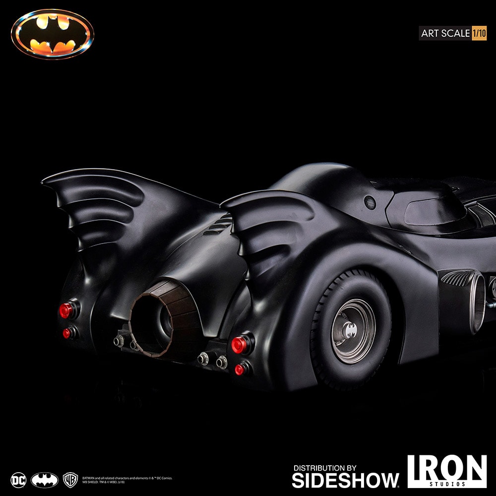 DC Comics Batmobile 1:10 Scale Statue  (Prototype Shown) View 9