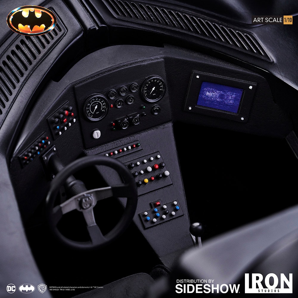 DC Comics Batmobile 1:10 Scale Statue  (Prototype Shown) View 15