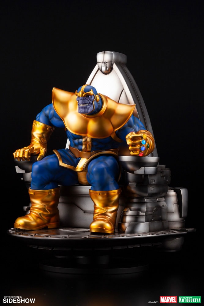 Marvel Thanos on Space Throne Statues  (Prototype Shown) View 3