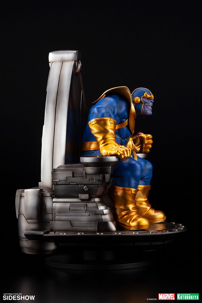 Marvel Thanos on Space Throne Statues  (Prototype Shown) View 8