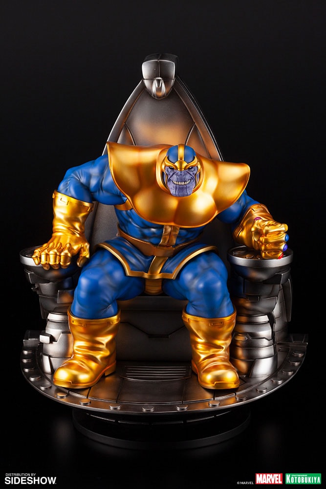 Marvel Thanos on Space Throne Statues  (Prototype Shown) View 10
