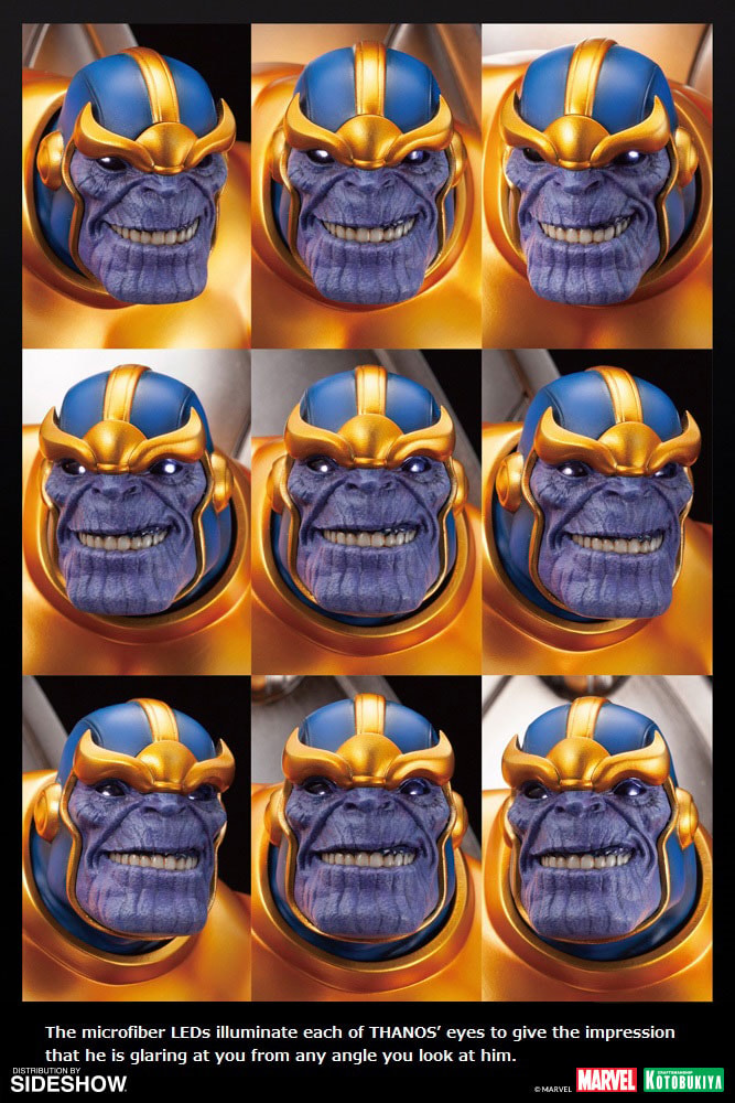 Marvel Thanos on Space Throne Statues  (Prototype Shown) View 13