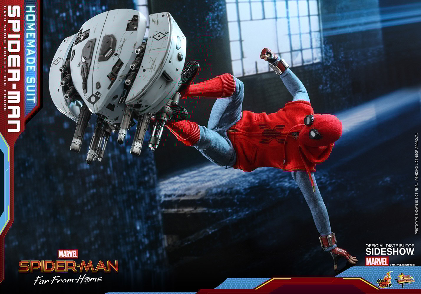 Spider Man Homemade Suit Sixth Scale Figure Sideshow Collectibles