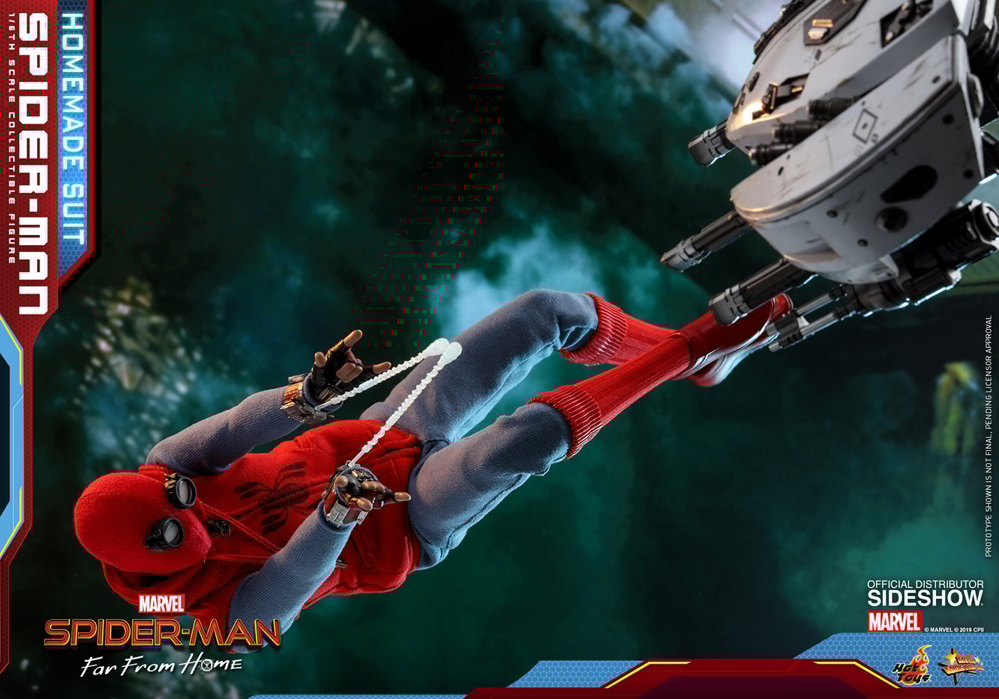 Spider Man Homemade Suit Sixth Scale Figure Sideshow Collectibles