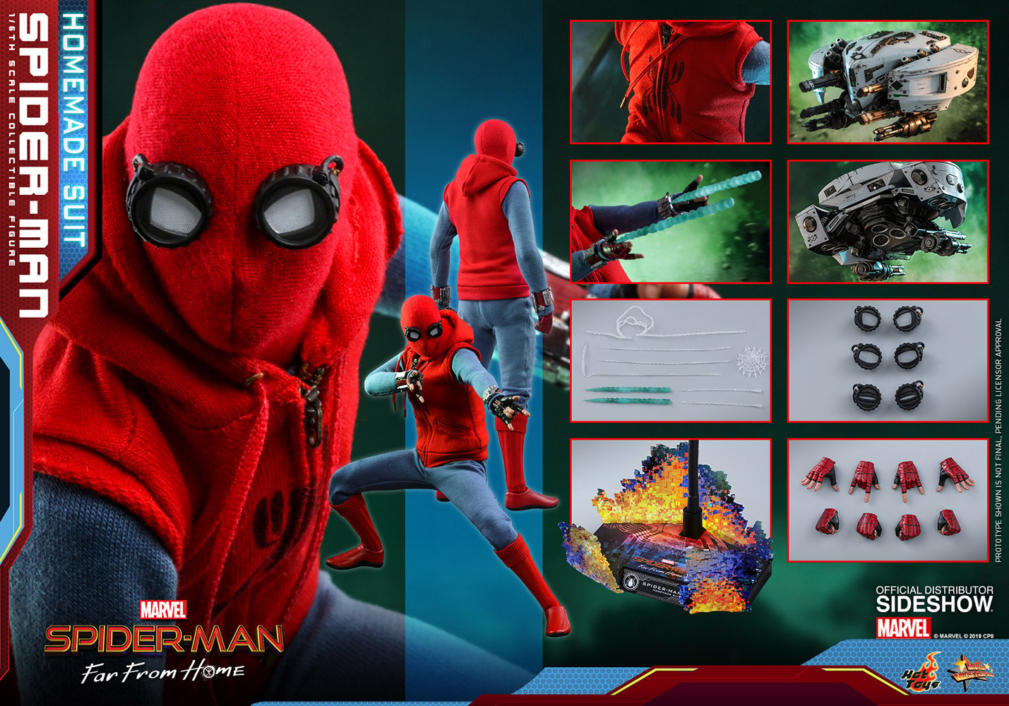 Spider-Man (Homemade Suit) (Prototype Shown) View 9