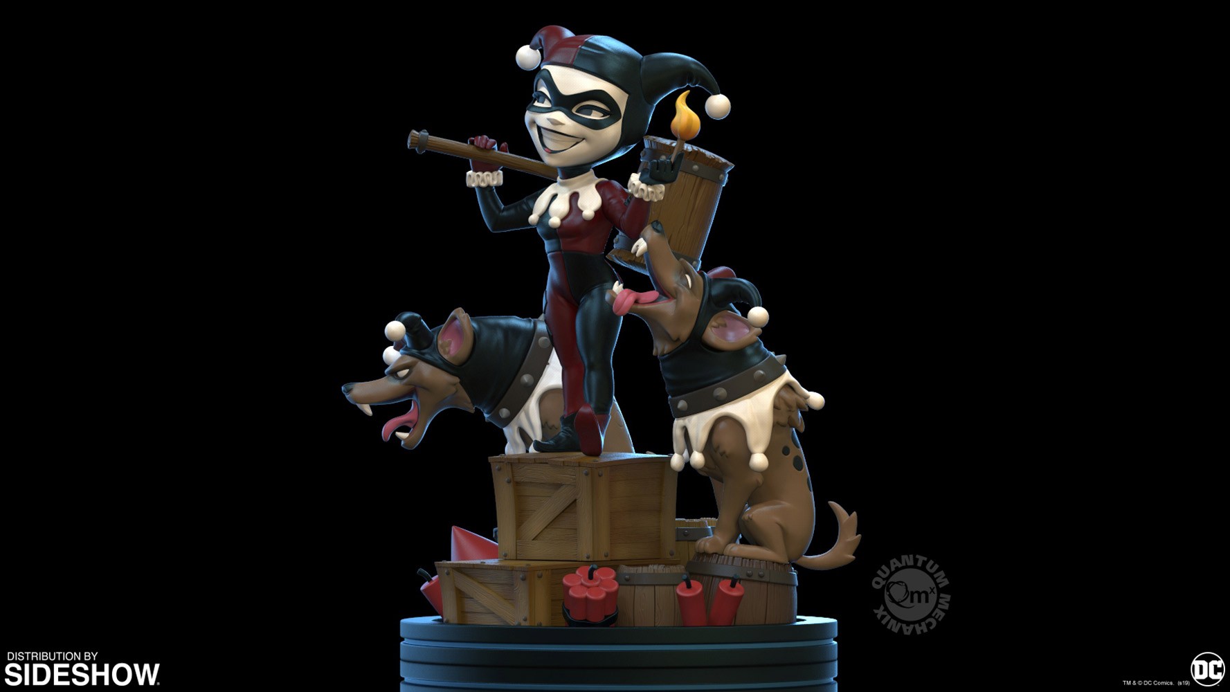 【期間限定送料無料】 Harley Collectibles Sideshow | Remastered Q-fig Quinn コレクション