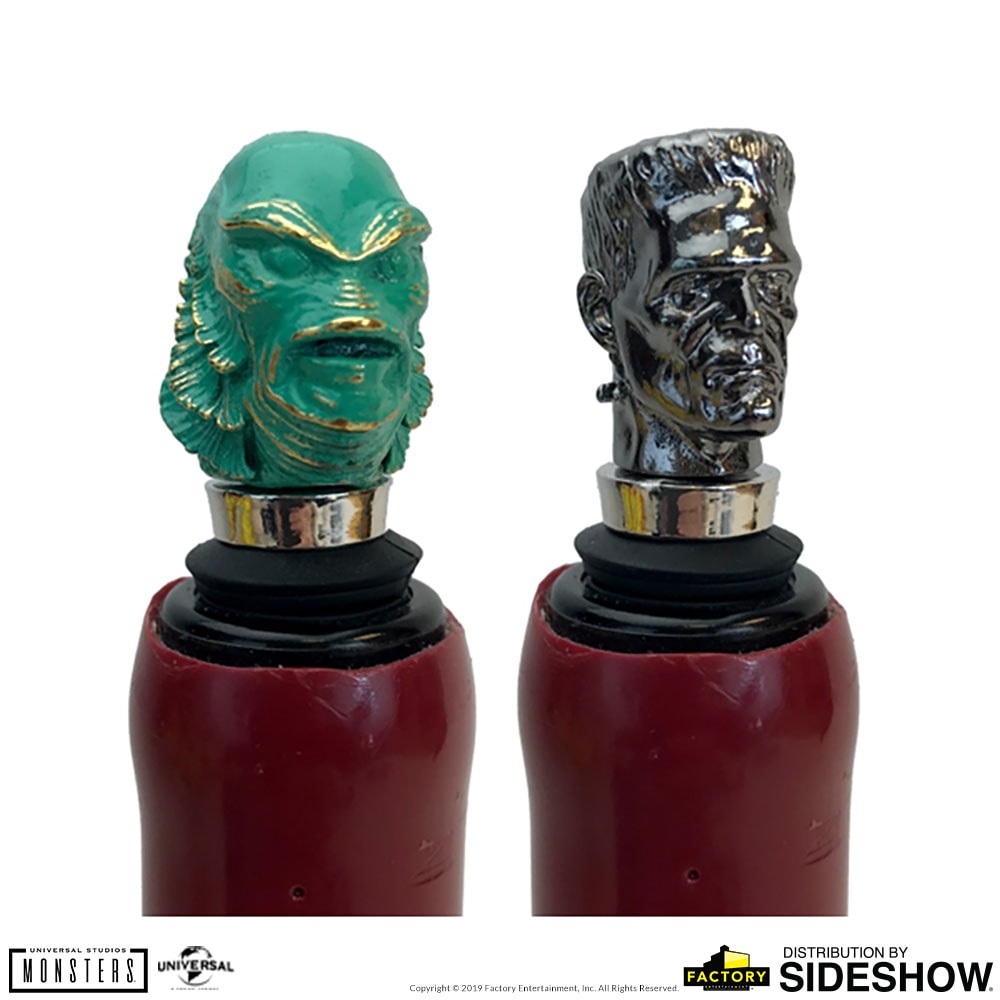 The Creature & Frankenstein Bottle Stopper (Prototype Shown) View 1