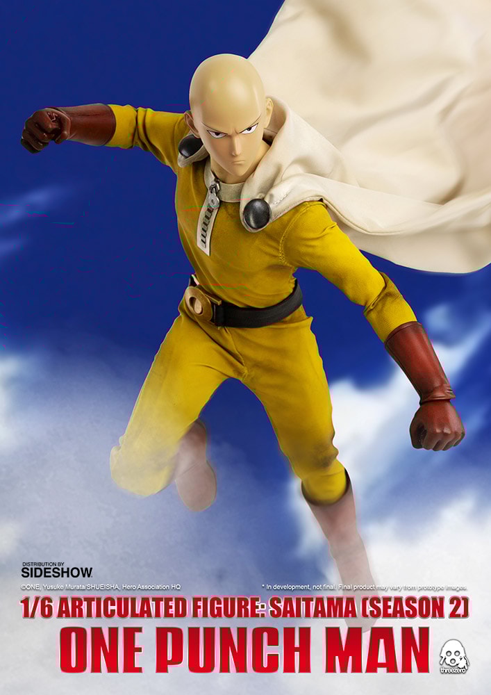 One-Punch Man Saitama Sixth Scale Figure by Threezero