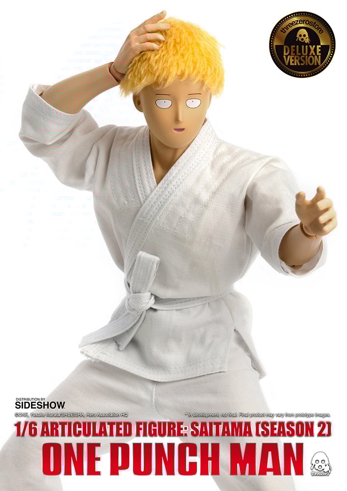 One-Punch Man Saitama Deluxe Version Sixth Scale Figure by
