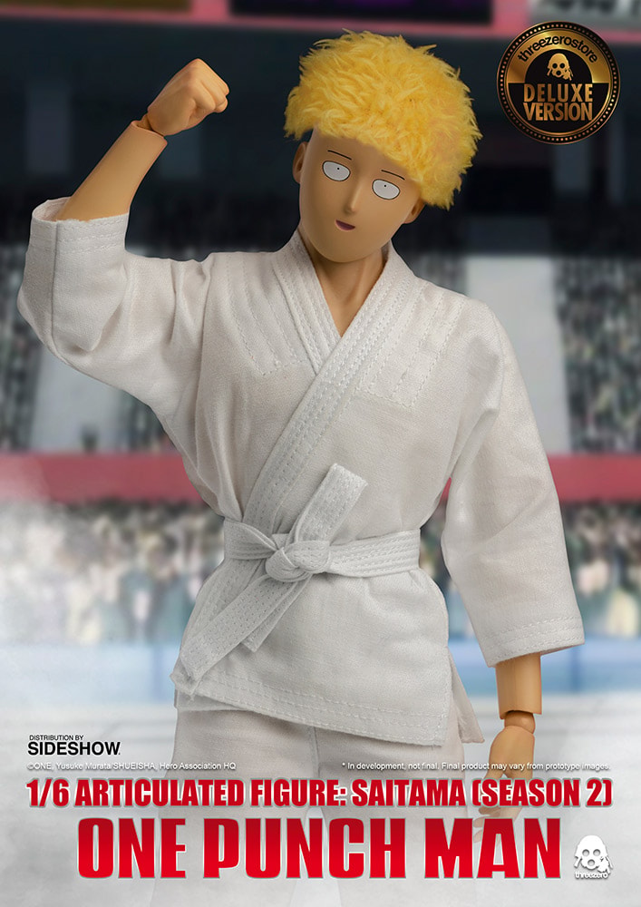 One-Punch Man Saitama (Deluxe Version) Sixth Scale Figure  (Prototype Shown) View 6