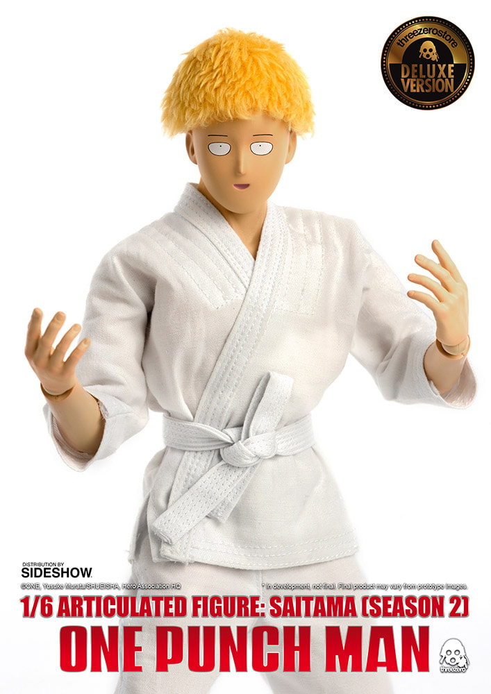 One-Punch Man Saitama (Deluxe Version) Sixth Scale Figure  (Prototype Shown) View 8