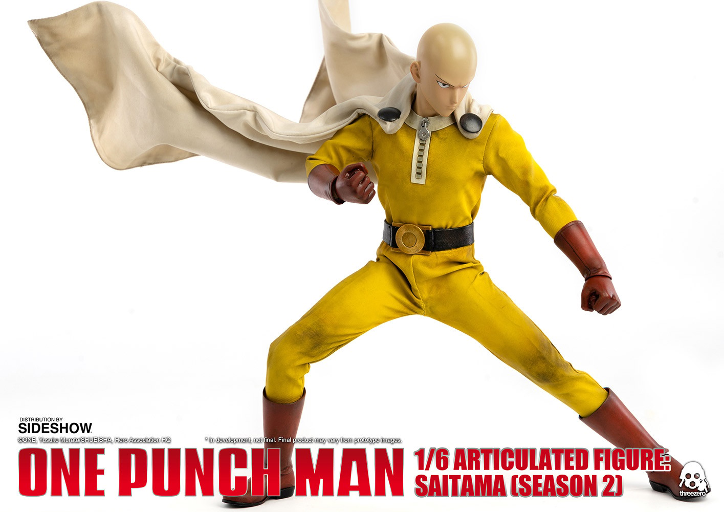 One-Punch Man Saitama (Deluxe Version) Sixth Scale Figure  (Prototype Shown) View 10
