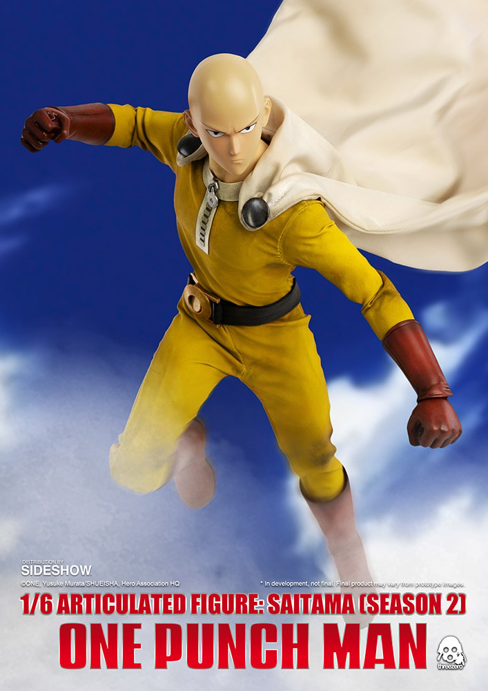 One-Punch Man Saitama (Deluxe Version) Sixth Scale Figure  (Prototype Shown) View 13