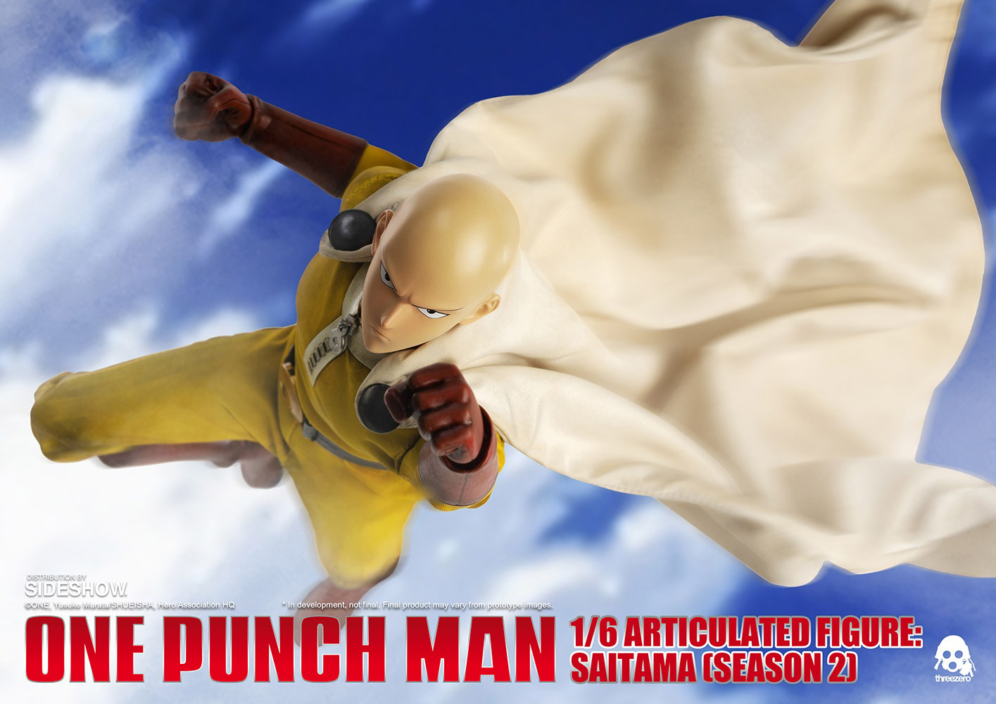 One-Punch Man Saitama (Deluxe Version) Sixth Scale Figure  (Prototype Shown) View 14
