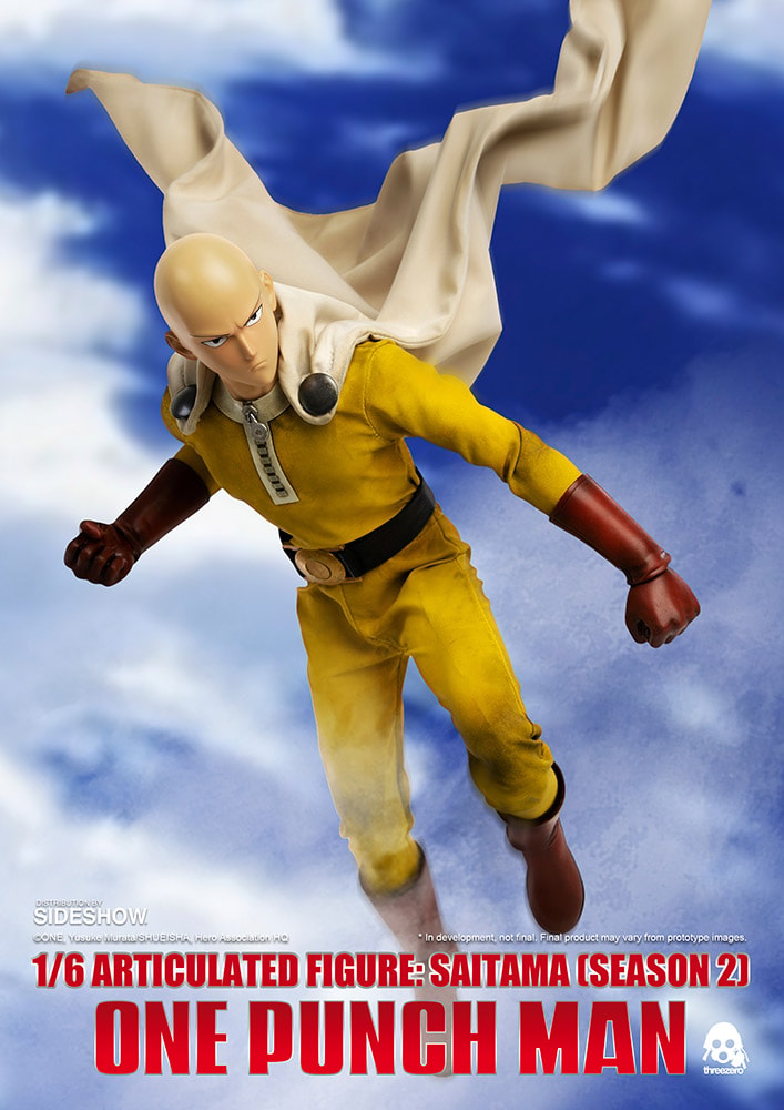 One-Punch Man Saitama (Deluxe Version) Sixth Scale Figure  (Prototype Shown) View 15