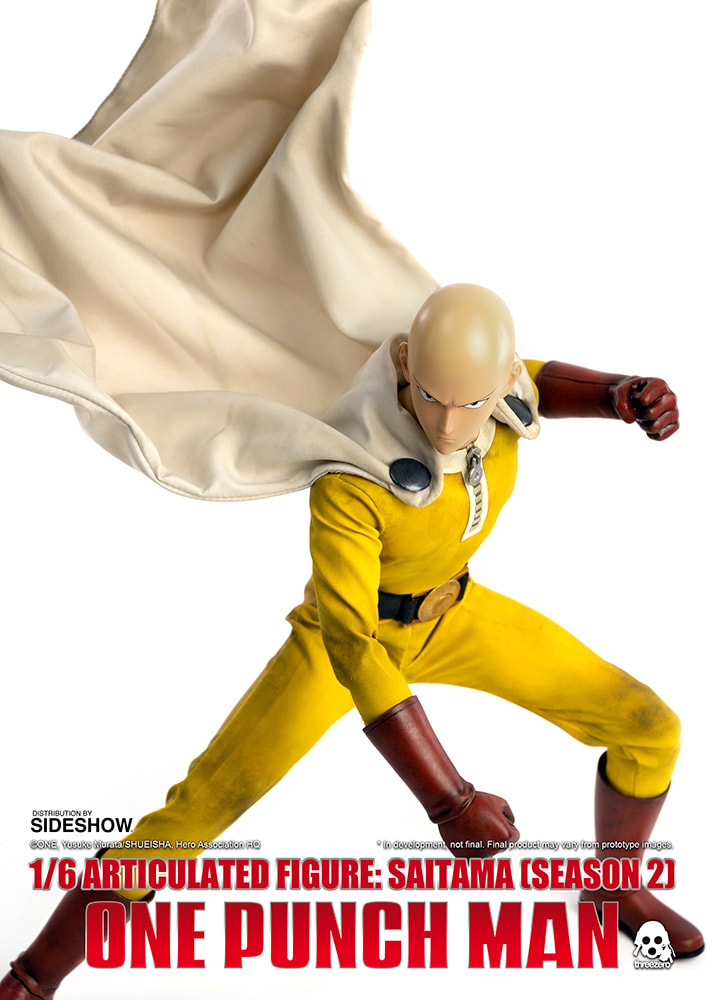 One-Punch Man Saitama (Deluxe Version) Sixth Scale Figure  (Prototype Shown) View 18