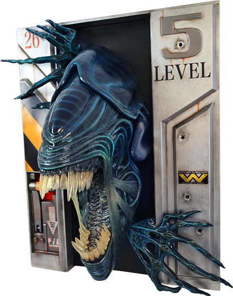 Aliens - Life Size Alien Queen Wall Sculpture by Hollywood