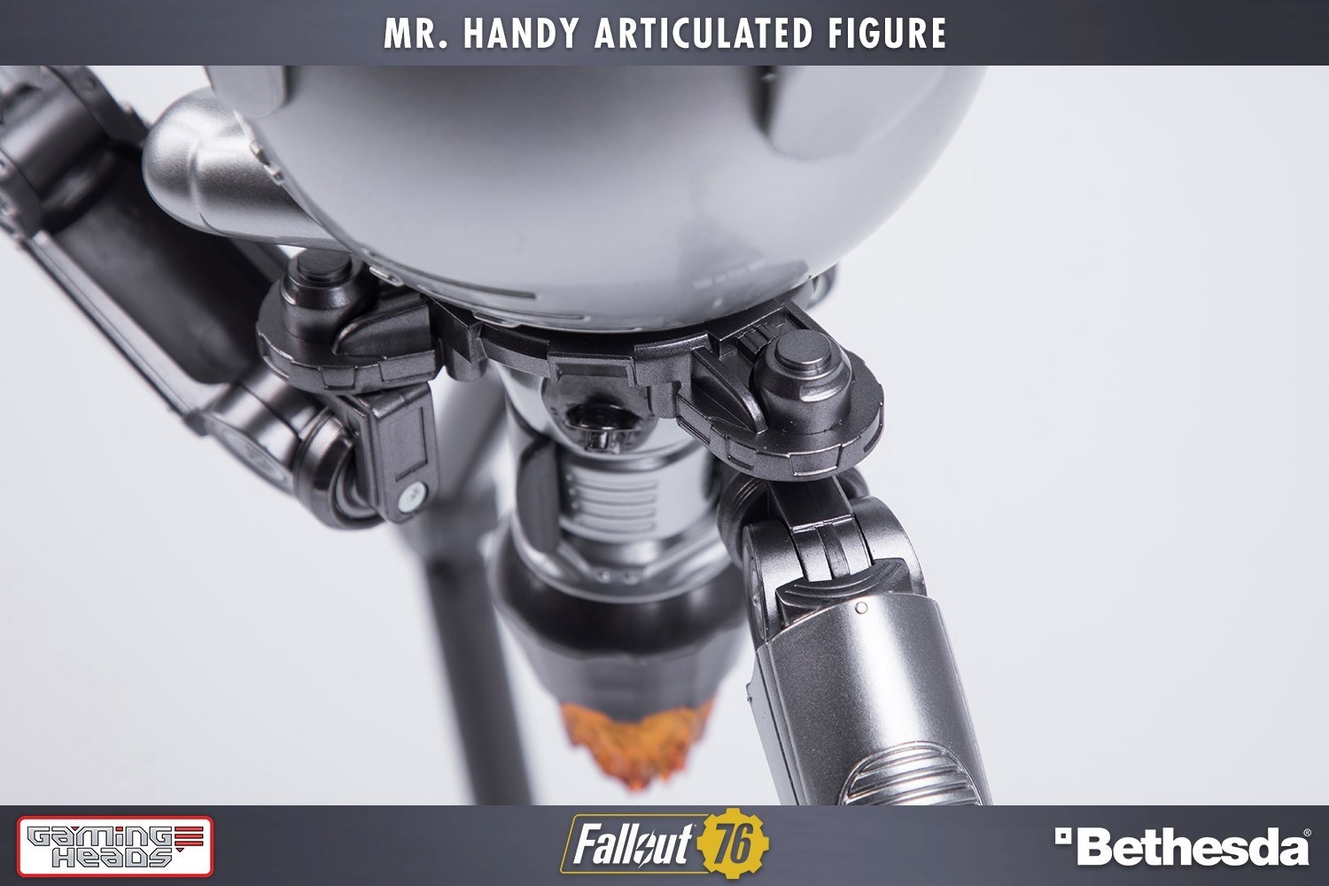 Fallout Mister Handy Deluxe Collectible Figure  (Prototype Shown) View 14
