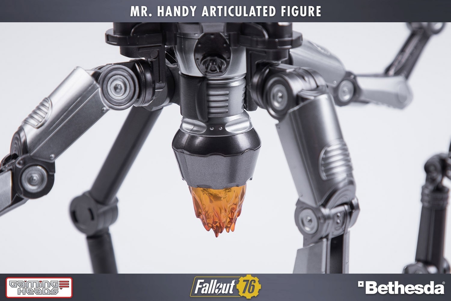 Fallout Mister Handy Deluxe Collectible Figure  (Prototype Shown) View 17
