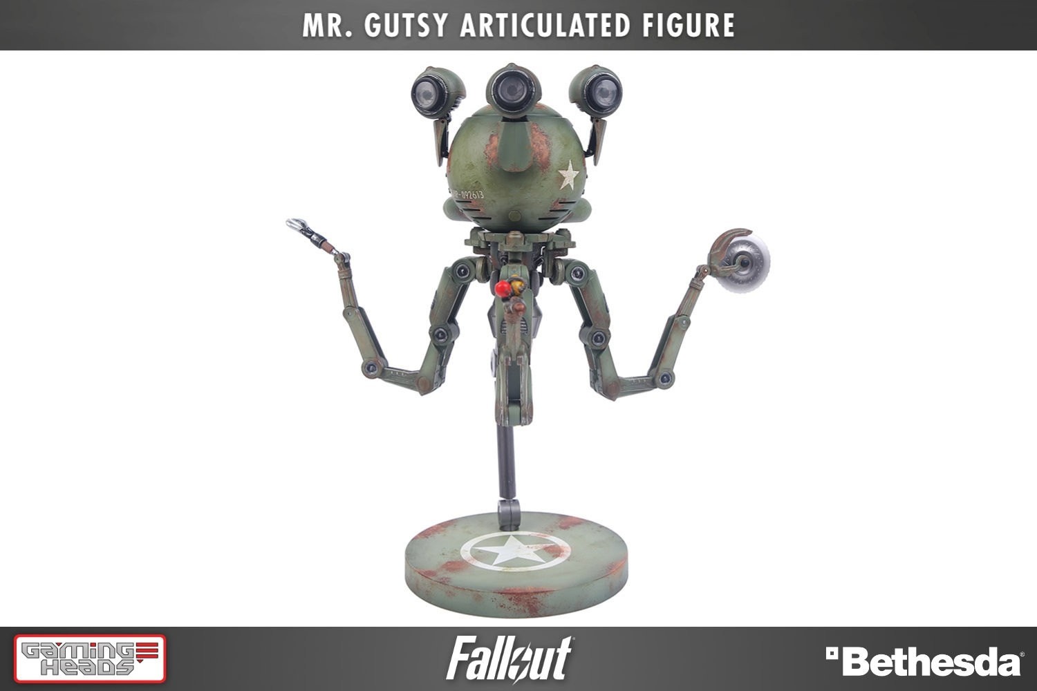 Fallout Mister Gutsy Deluxe Collectible Figure  (Prototype Shown) View 7