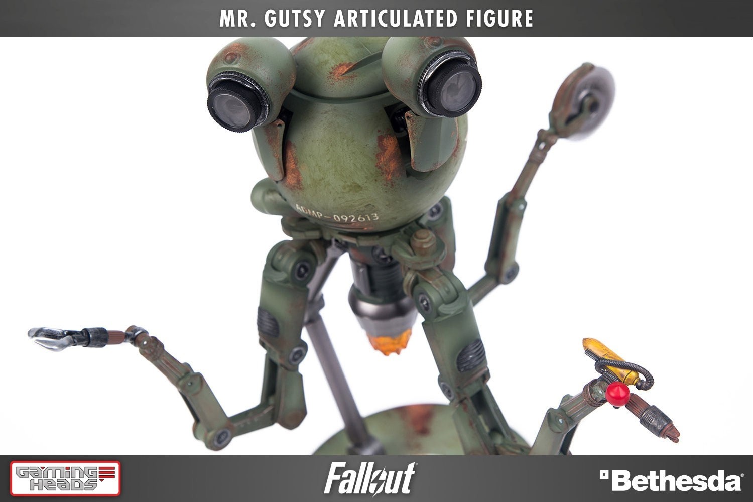 Fallout Mister Gutsy Deluxe Collectible Figure  (Prototype Shown) View 15