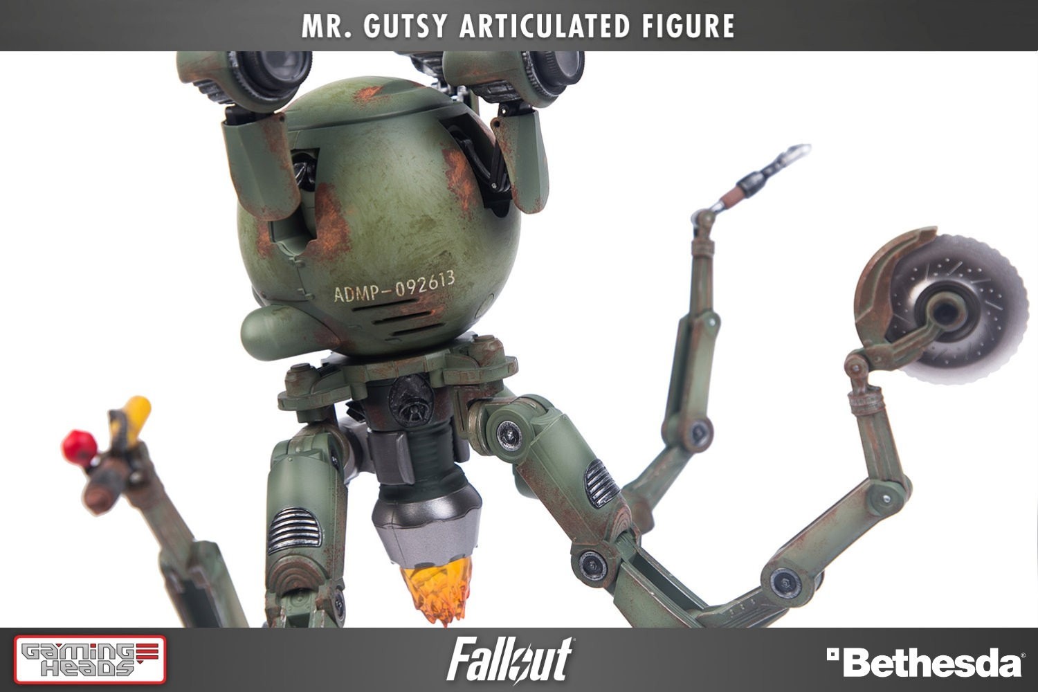 Fallout Mister Gutsy Deluxe Collectible Figure  (Prototype Shown) View 16