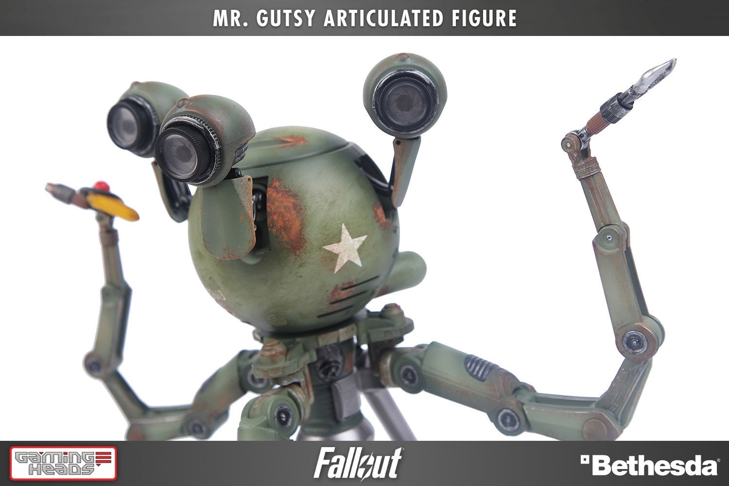 Fallout Mister Gutsy Deluxe Collectible Figure  (Prototype Shown) View 17
