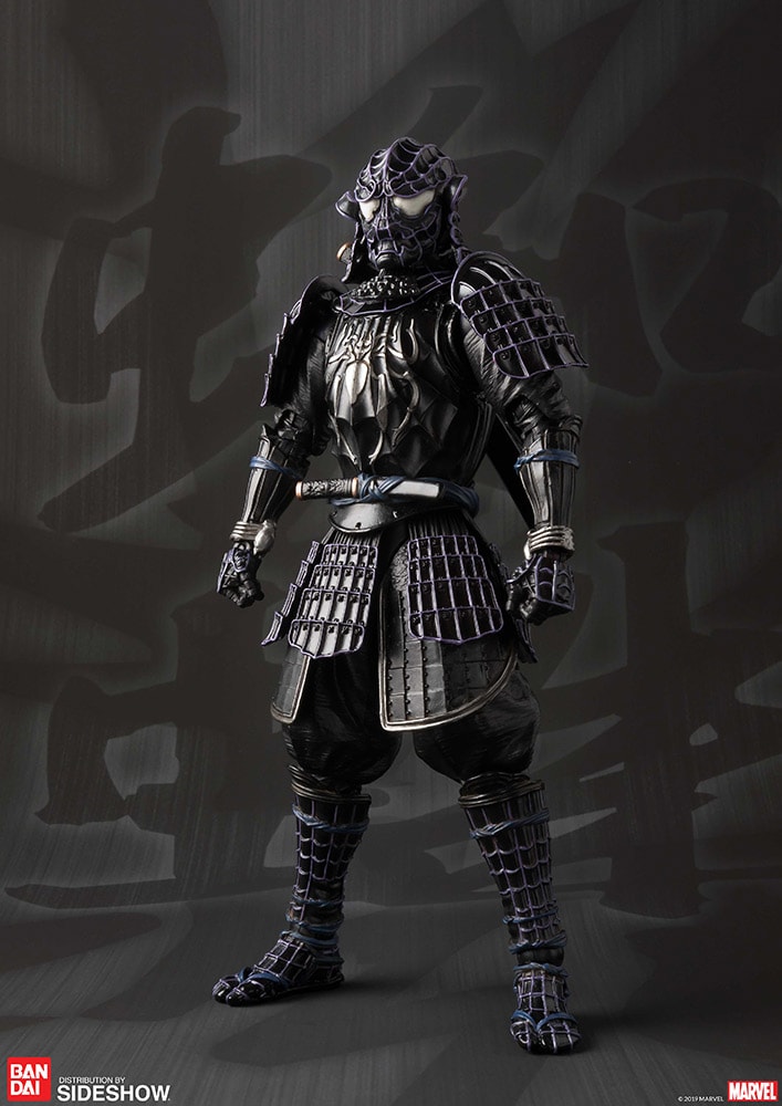 ONMITSU BLACK ARMOR SPIDER-MAN フィギュア Onmitsu Black Spider-Man Meisho Manga Figure | Sideshow Collectibles