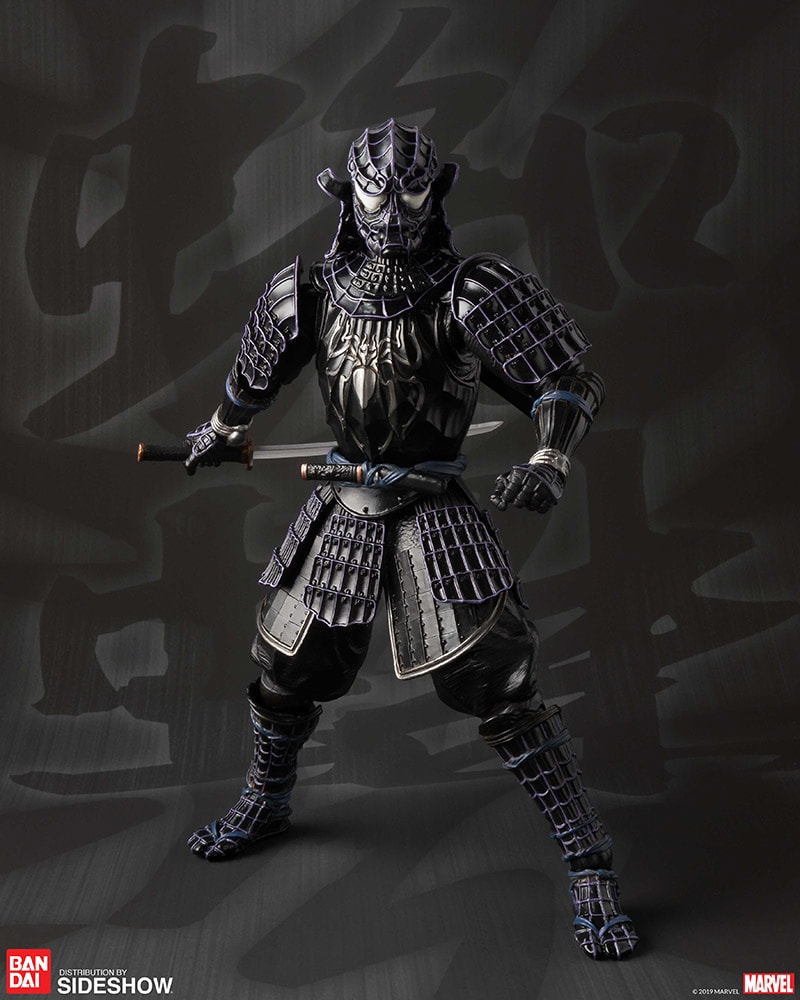 mokojiro様 AMERIブラック Onmitsu Black Spider-Man Meisho Manga Figure | Sideshow