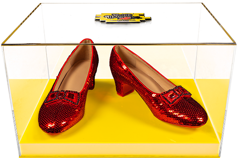 Dorothy's Ruby Slippers (Yellow Brick Road Edition)