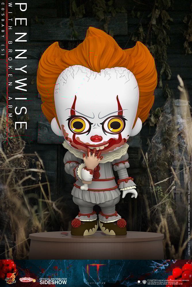 Pennywise with Broken Arm Cosbaby by Hot Toys | Sideshow