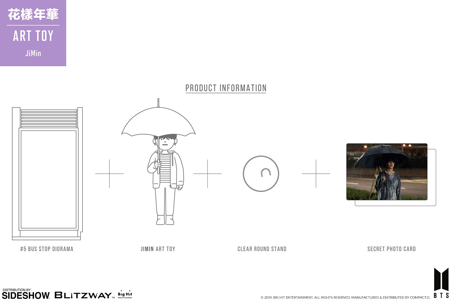 BTS JiMin Designer Toy  (Prototype Shown) View 11
