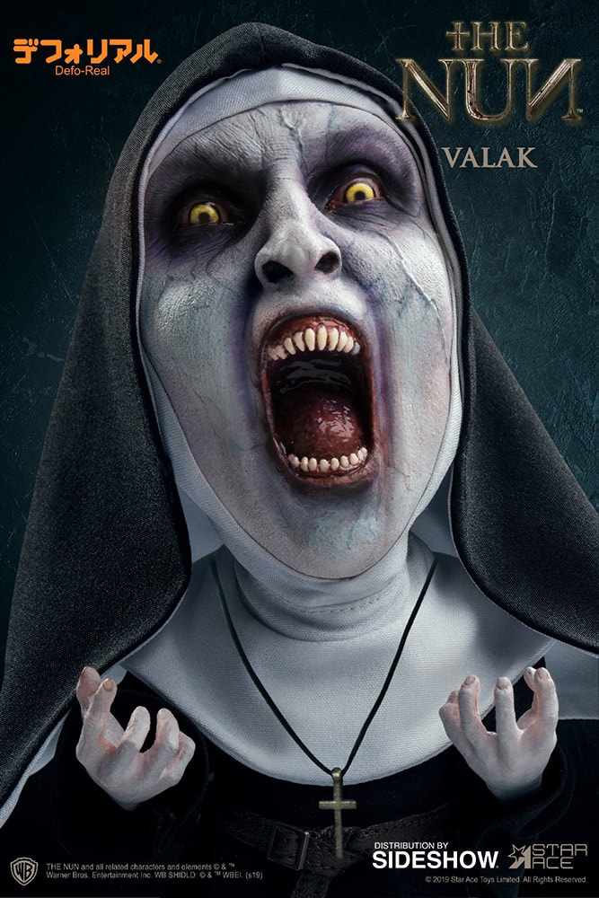 The Nun Valak (Open Mouth) Deluxe Statues  (Prototype Shown) View 4