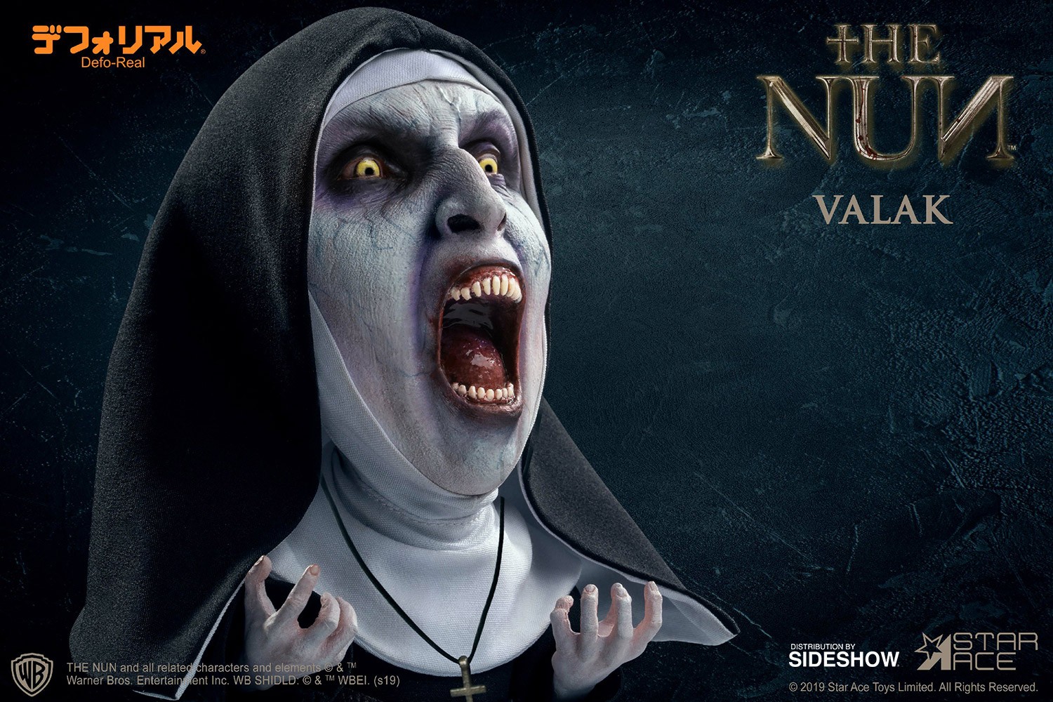 The Nun Valak (Open Mouth) Deluxe Statues  (Prototype Shown) View 5