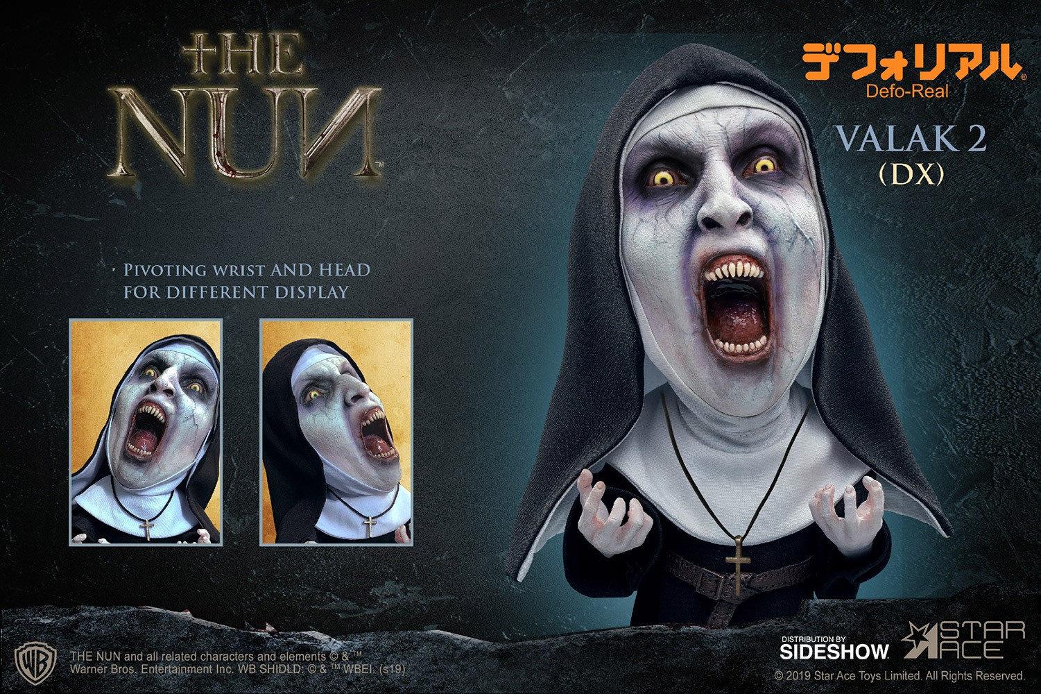 The Nun Valak (Open Mouth) Deluxe Statues  (Prototype Shown) View 7