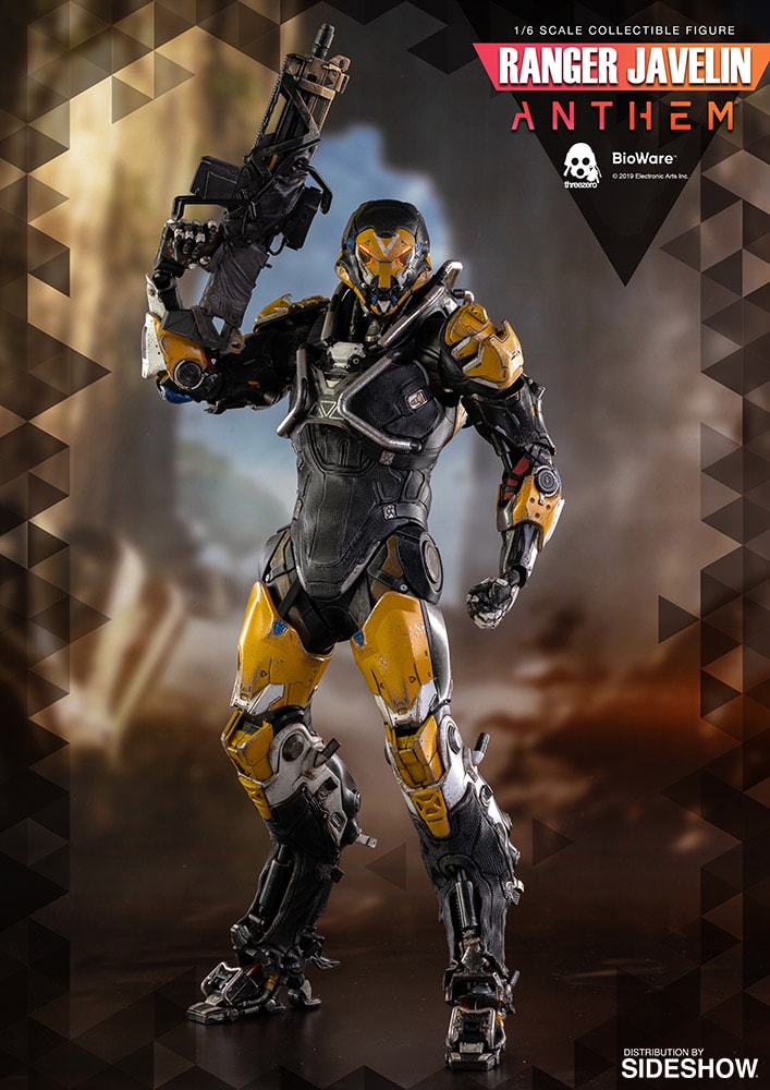 レア threezero Anthem 1/6 Ranger Javelin Anthem Ranger Javelin Sixth Scale Figure by Threezero