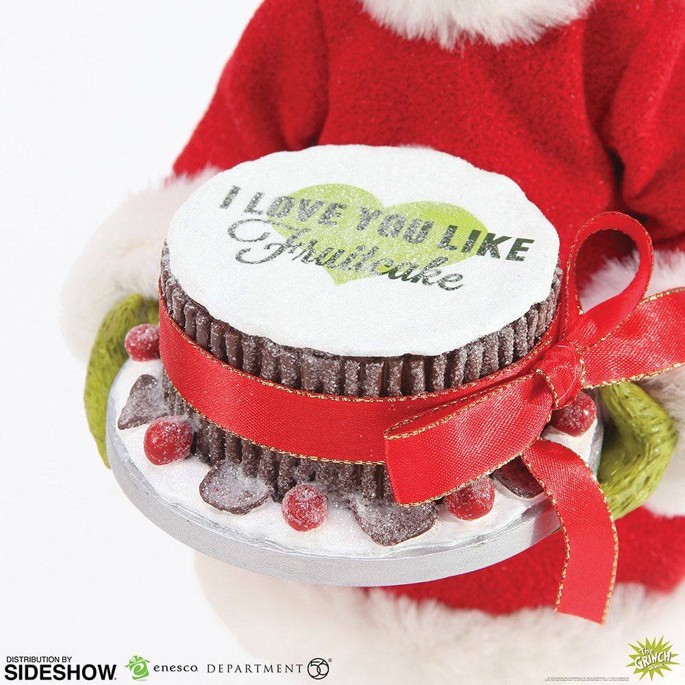 Dr. Seuss Grinch Fruitcake Figurine  (Prototype Shown) View 2