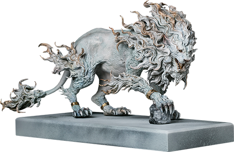 Rugged Lion (Light) Statue | Sideshow Collectibles