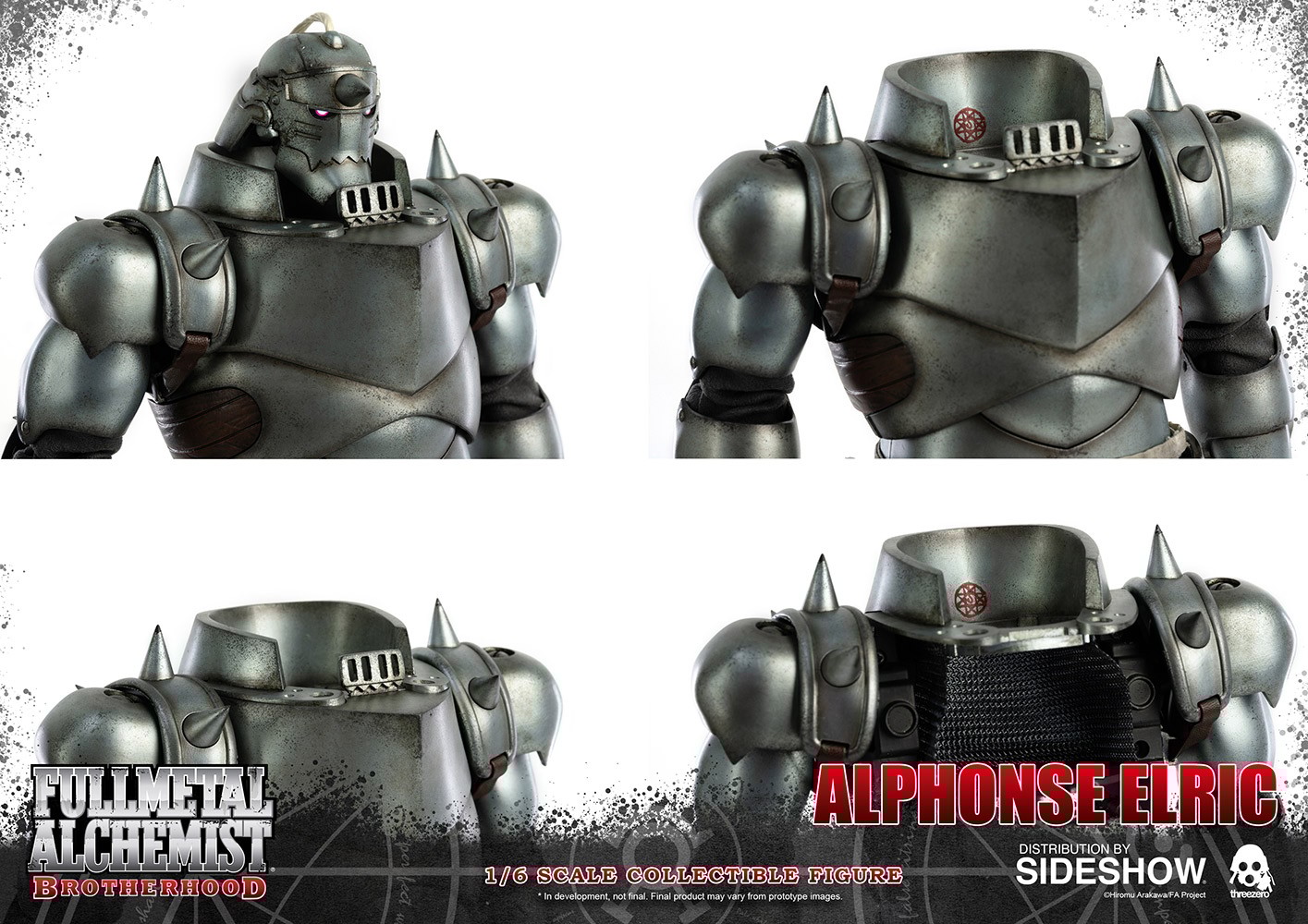 Alphonse Elric Sixth Scale Collectible Figure by Threezero