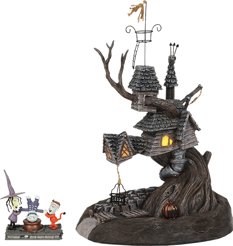 Disney Lock, Shock & Barrel Treehouse Figurine  (Prototype Shown) View 3