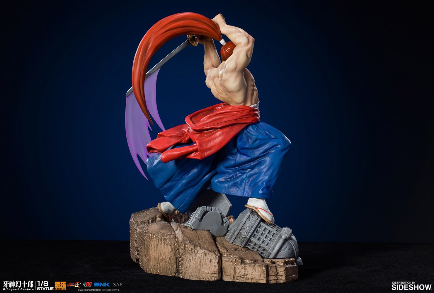 Samurai Shodown II Genjuro Kibagami Statues  (Prototype Shown) View 4