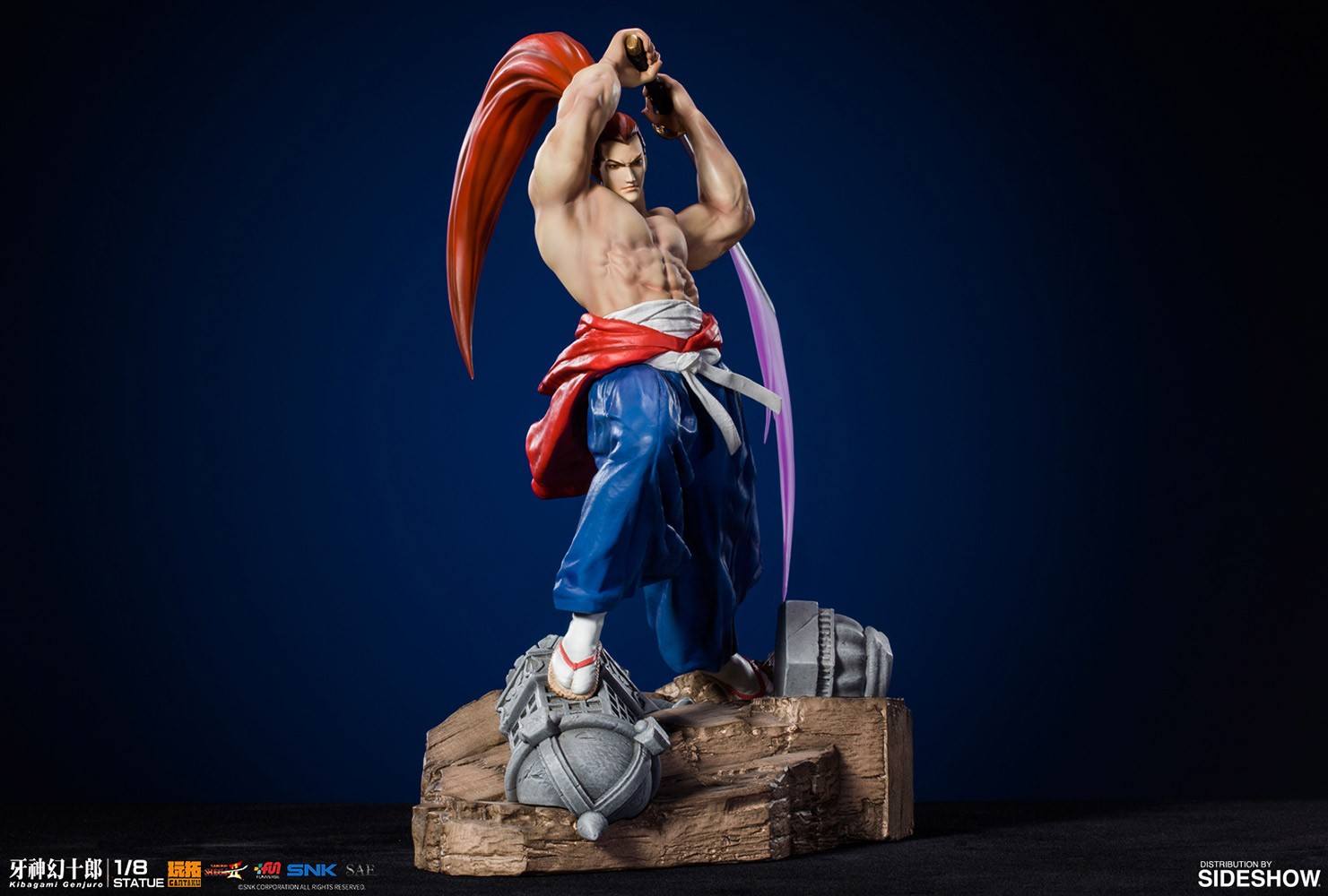 Samurai Shodown II Genjuro Kibagami Statues  (Prototype Shown) View 5