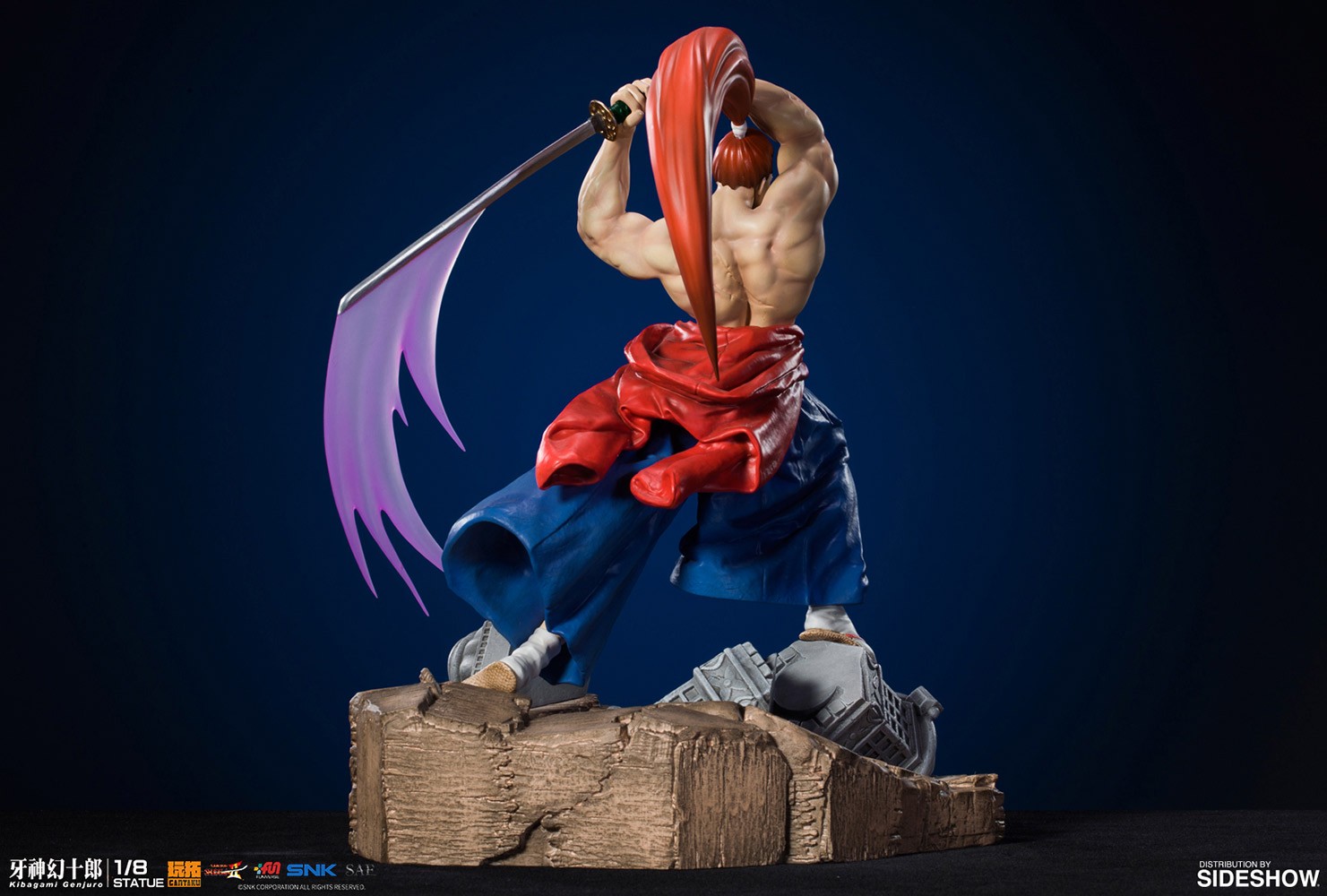 Samurai Shodown II Genjuro Kibagami Statues  (Prototype Shown) View 7