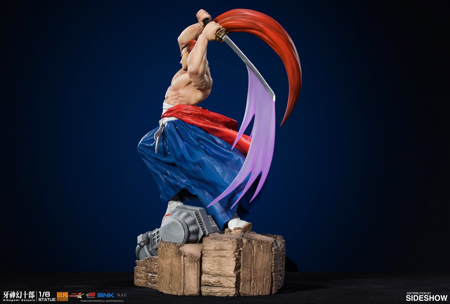 Samurai Shodown II Genjuro Kibagami Statues  (Prototype Shown) View 8