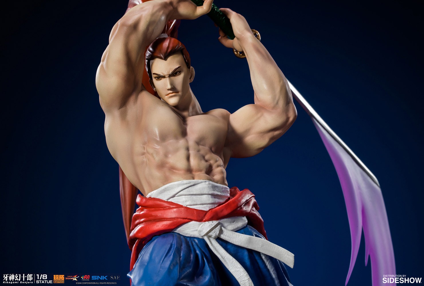 Samurai Shodown II Genjuro Kibagami Statues  (Prototype Shown) View 10